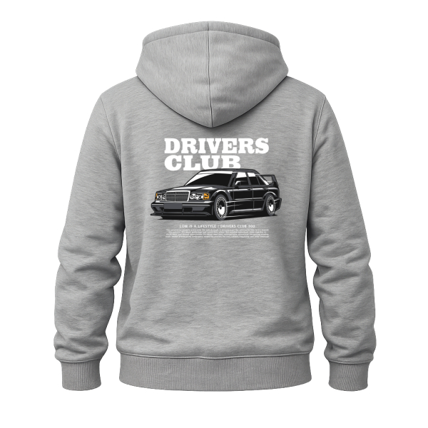 LOW iS A LiFESTYLE® DRIVERS CLUB Hoodie grey EVO